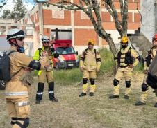 Curso de resposta a desastres preparou equipe do CBMPR para atuar no RS.