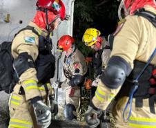 Curso de resposta a desastres preparou equipe do CBMPR para atuar no RS.