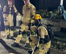 Curso de resposta a desastres preparou equipe do CBMPR para atuar no RS.