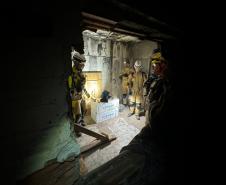 Curso de resposta a desastres preparou equipe do CBMPR para atuar no RS.