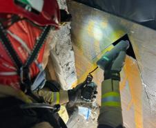 Curso de resposta a desastres preparou equipe do CBMPR para atuar no RS.