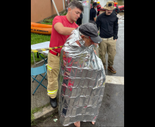 Curso de resposta a desastres preparou equipe do CBMPR para atuar no RS.