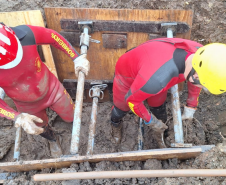 Curso de resposta a desastres preparou equipe do CBMPR para atuar no RS.