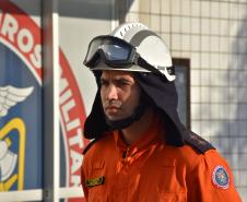 Equipe da Força-Tarefa do CBMPR de saída para combater incêndios no Pantanal. 