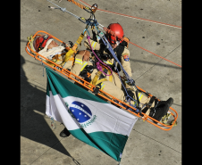 Rope Days 2024: equipe do CBMPR é vice-campeã de salvamento em altura.