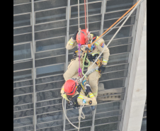 Rope Days 2024: equipe do CBMPR é vice-campeã de salvamento em altura.