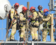 Rope Days 2024: equipe do CBMPR é vice-campeã de salvamento em altura.