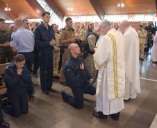 Celebração religiosa da Páscoa dos Militares, organizada pelo CBMPR em 2024.