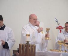 Celebração religiosa da Páscoa dos Militares, organizada pelo CBMPR em 2024.