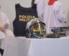 Celebração religiosa da Páscoa dos Militares, organizada pelo CBMPR em 2024.