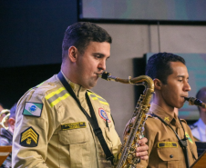 Celebração religiosa da Páscoa dos Militares, organizada pelo CBMPR em 2024.