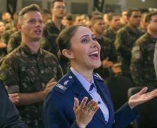 Celebração religiosa da Páscoa dos Militares, organizada pelo CBMPR em 2024.