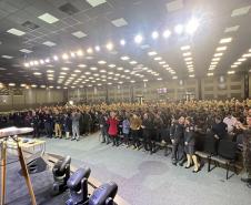 Celebração religiosa da Páscoa dos Militares, organizada pelo CBMPR em 2024.