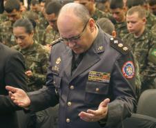 Celebração religiosa da Páscoa dos Militares, organizada pelo CBMPR em 2024.