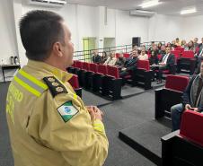 Cerimônia de posse de 15 cadetes do CBMPR - 15/07/24.