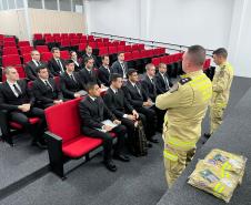 Cerimônia de posse de 15 cadetes do CBMPR - 15/07/24.