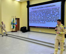 1º Workshop DALF 2024, do Corpo de Bombeiros Militar do Paraná (CBMPR), em Foz do Iguaçu.