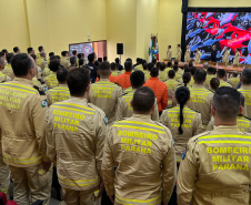 1º Workshop DALF 2024, do Corpo de Bombeiros Militar do Paraná (CBMPR), em Foz do Iguaçu.