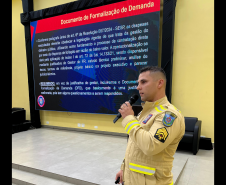 1º Workshop DALF 2024, do Corpo de Bombeiros Militar do Paraná (CBMPR), em Foz do Iguaçu.