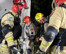 Força-Tarefa do Corpo de Bombeiros Militar do Paraná.
