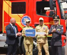 Solenidade de aniversário dos 112 anos do Corpo de Bombeiros Militar do Paraná. 08/10/2024