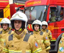 Solenidade de aniversário dos 112 anos do Corpo de Bombeiros Militar do Paraná. 08/10/2024