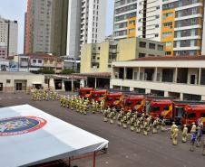 Solenidade de aniversário dos 112 anos do Corpo de Bombeiros Militar do Paraná. 08/10/2024