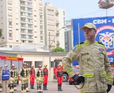 Solenidade de aniversário dos 112 anos do Corpo de Bombeiros Militar do Paraná. 08/10/2024