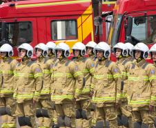 Solenidade de aniversário dos 112 anos do Corpo de Bombeiros Militar do Paraná. 08/10/2024