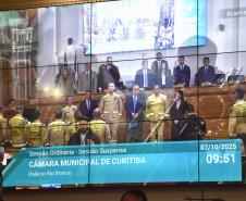 2025 - Homenagem na Câmara Municipal (Aniversário do CBMPR) 11