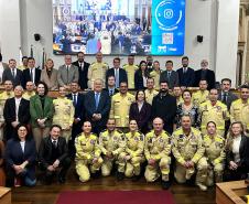 2025 - Homenagem na Câmara Municipal (Aniversário do CBMPR) 3