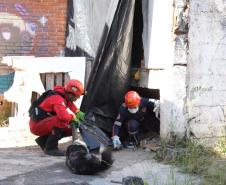 Treinamento reforça papel estratégico dos cães dos Bombeiros em resgates