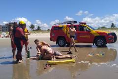 Imagem de Salvamento em Pontal do Paraná - Por Wagner Adriano Silva