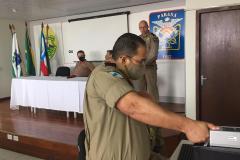 Biometria de identificação do Instrutor para início de aula prática.