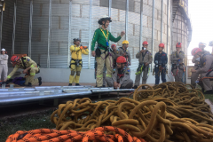 1º Curso de Capacitação de Prevenção e Respostas a Emergências em Silos 