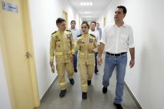 Inauguração do novo prédio do 1º SGBI