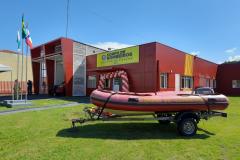 Inauguração do 1º Quartel de Bombeiro Integrado do Paraná, em Ibaiti. 01/02/2024.