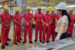 Visita de alunos do 1ºCFO ao Ecoparque, em Cascavel. Abril de 2024.