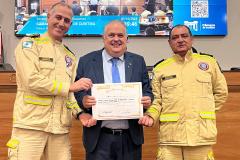 2025 - Homenagem na Câmara Municipal (Aniversário do CBMPR) 1