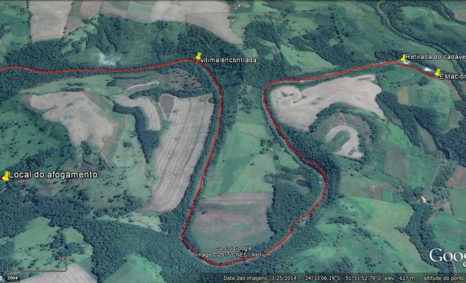 5º SGBI e GOST Realizam Busca de Pessoa Desaparecida