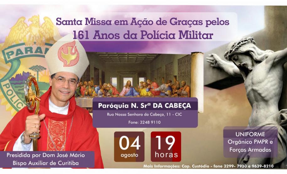 Convite para a Missa de Ação de Graças Convite para a Missa de Ação de Graças