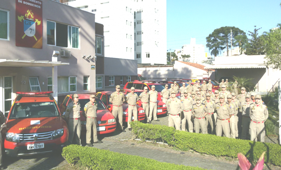 Mutirão de Prevenção do 7° GB em Comemoração ao 103° Aniversário do Corpo de Bombeiros do Paraná