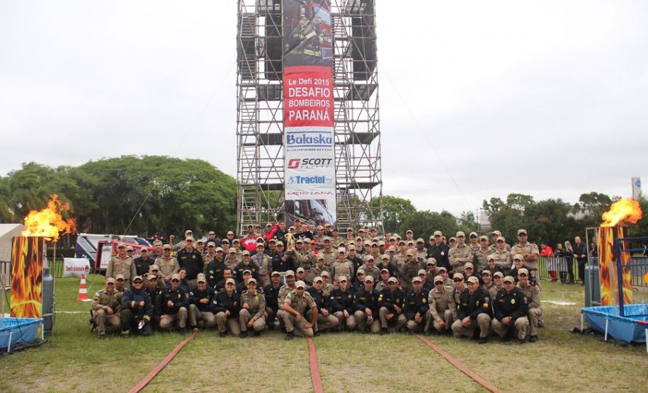 Competição “Le Défi” do Corpo de Bombeiros do Paraná