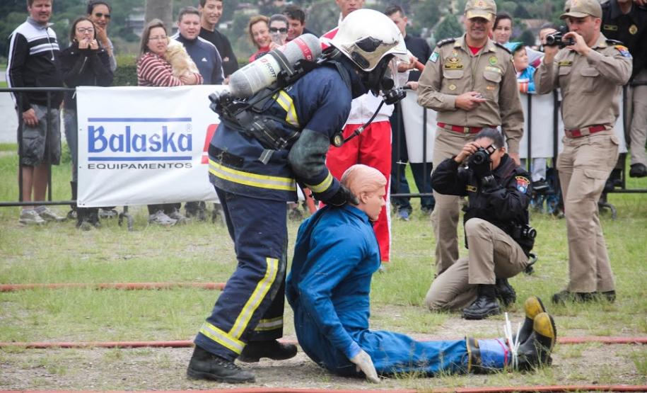 Competição “Le Défi” do Corpo de Bombeiros do Paraná