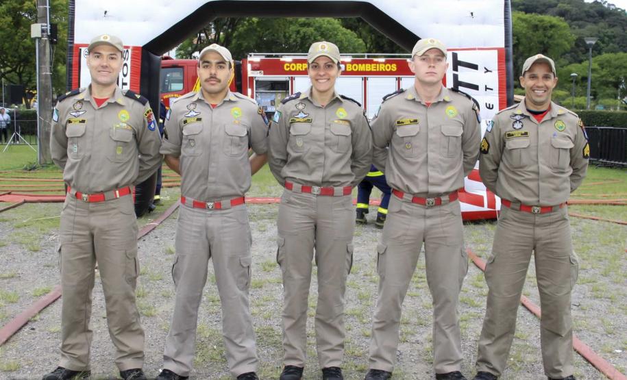 Competição “Le Défi” do Corpo de Bombeiros do Paraná