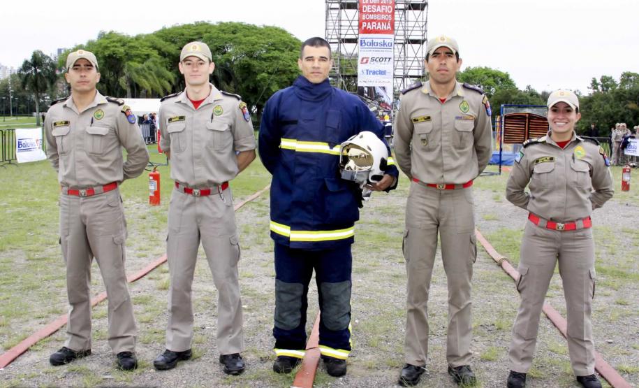 Competição “Le Défi” do Corpo de Bombeiros do Paraná