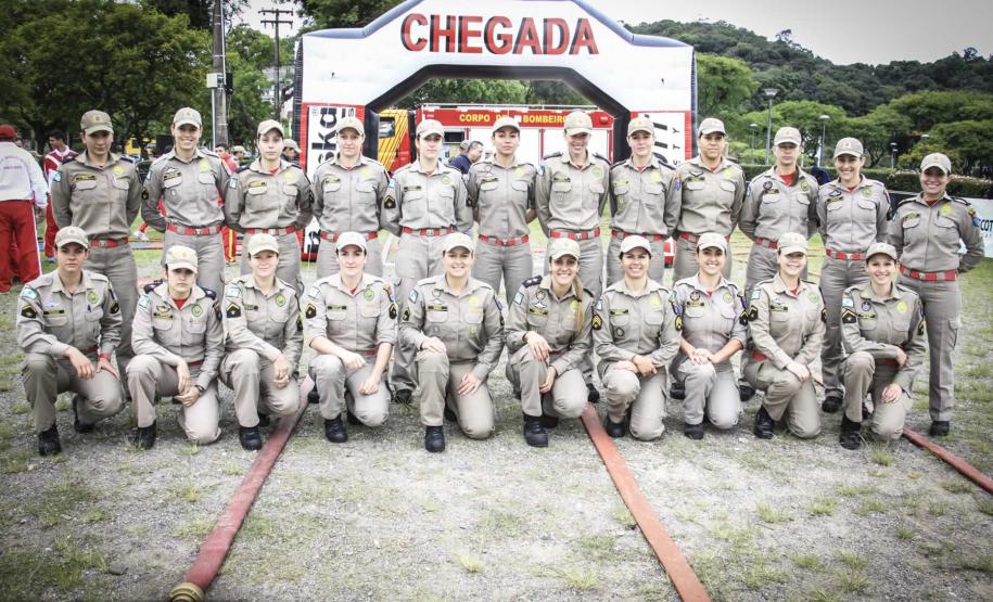 Competição “Le Défi” do Corpo de Bombeiros do Paraná