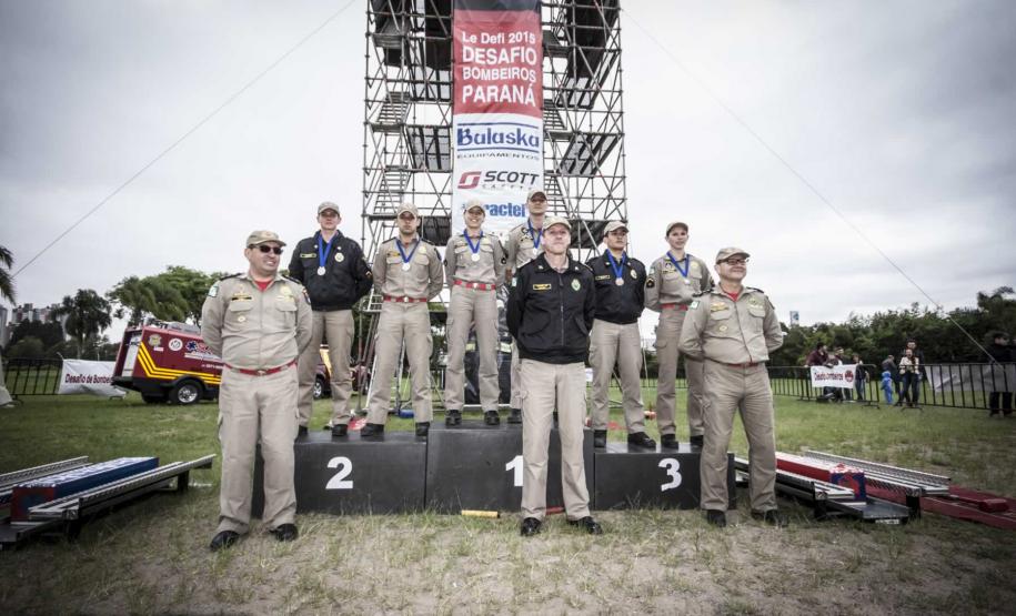 Competição “Le Défi” do Corpo de Bombeiros do Paraná