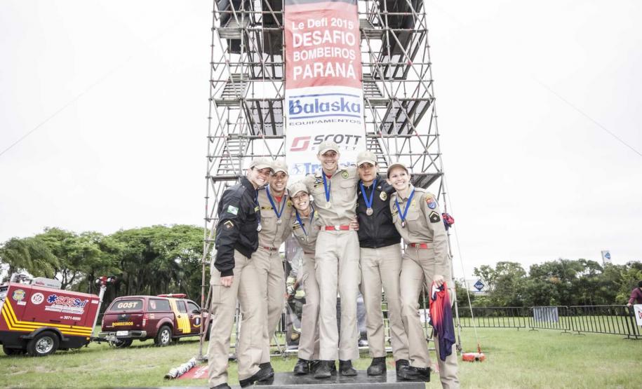 Competição “Le Défi” do Corpo de Bombeiros do Paraná