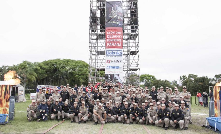 Competição “Le Défi” do Corpo de Bombeiros do Paraná